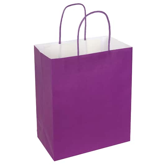 Medium Purple Gift Bags by Celebrate It&#x2122;, 13ct.